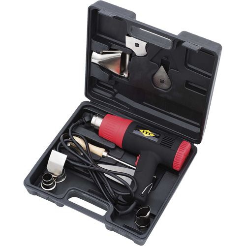 SPT270 10-Piece Heat Gun Kit, 2 Speed, 700°F - 925°F (375°C - 495°C) Kelford
