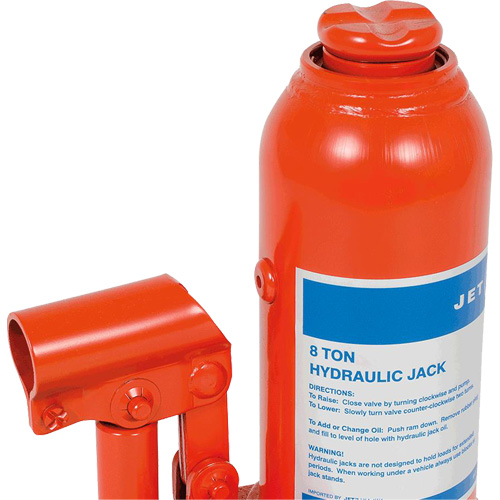 JHJ-8 Crics &agrave; bouteille pour usage tr&egrave;s intensif, 8 tonne(s), 15-3/8" Hauteur &eacute;lev&eacute;e Kelford