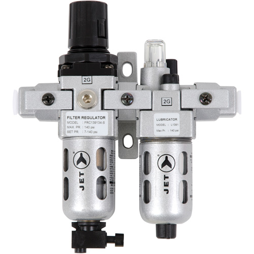 AFRLCM14 2-Piece Miniature Air Filter, Regulator & Lubricator, 1/4" NPT Kelford