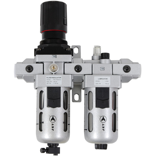 Filtre &agrave; air standard en deux parties, r&eacute;gulateur et lubrificateur AFRLCS12, 1/2" NPT Kelford