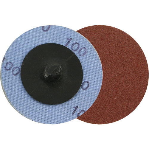 Disque de ponçage &agrave; support en tissu, 2" dia., Grain A50, Oxyde d'aluminium Kelford