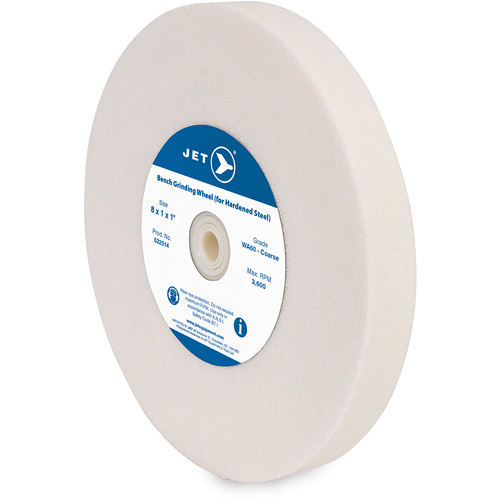 WA810F Bench Grinding Wheel, 8" x 1", 1" Arbor, Aluminum Oxide Kelford