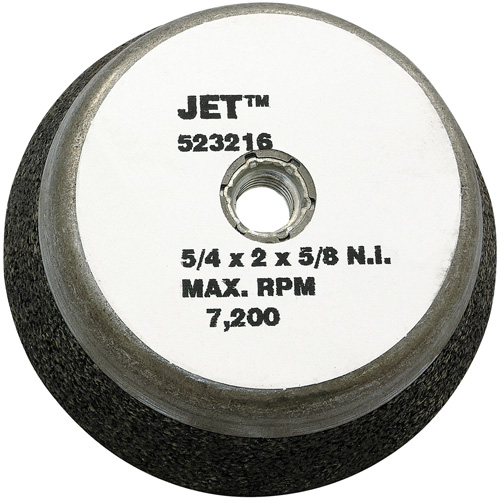 Resin Bond Cup Wheel, 5" x 2", 5/8"-11NC Arbor, Type 11 Kelford