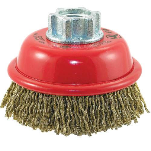 MAXI-CRIMPED Premium Crimped Wire Cup Brush Kelford