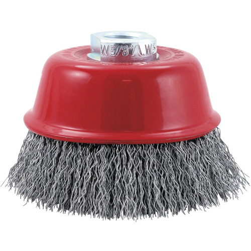 Crimped Cup Brush, 3-1/4", 0.014" Fill Kelford