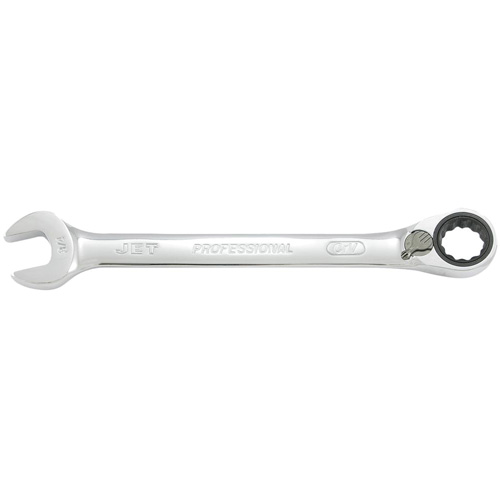 Cl&eacute; mixte r&eacute;versible &agrave; cliquet &agrave; long profil, 5/16", Fini Chrome Kelford