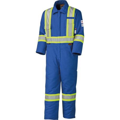 5522A High Visibility FR Rated & Arc Rated Safety Coveralls, Size 2X-Large, Royal Blue, 58 cal/cm² Kelford