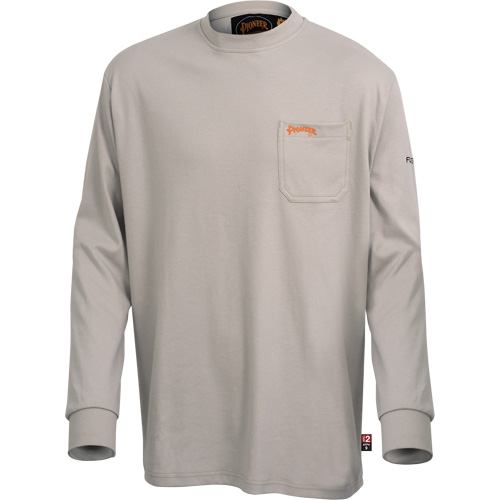 333 Flame-Resistant Long-Sleeved Cotton Shirt, 2X-Large, Grey Kelford