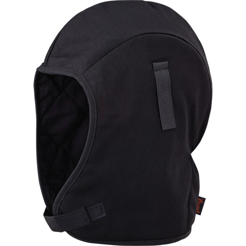 564A Flame Resistant Quilted Hardhat Liner, Black, Cotton Kelford