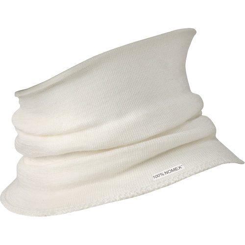 C207 Neck Warmer & Wind Guard, White, Nomex&reg; Kelford