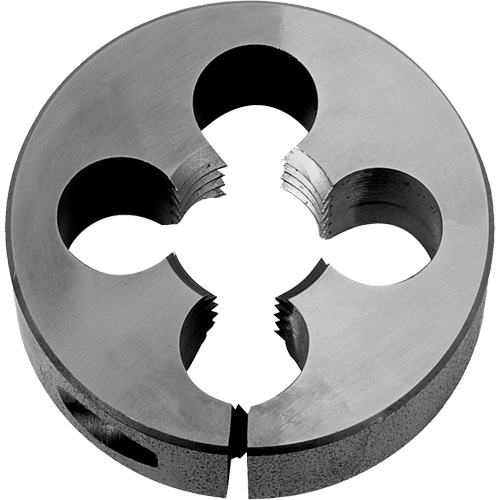 Adjustable Round Die, M6 X 1 Thread, High Speed Steel Kelford