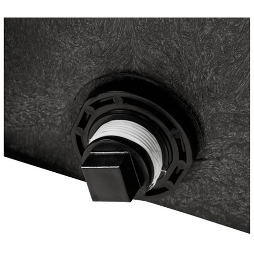 R&eacute;servoir de stockage, 39" p x 58" la x 25" h, Capacit&eacute; 1200 lb, Noir Kelford