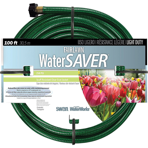 Fairlawn Watersaver Light Duty Garden Hoses, Nylon, 1/2" dia. x 100' Kelford