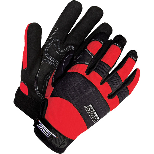 Gants performants &agrave; usage intensif avec paumes coussin&eacute;es, Taille Grand, Paume Synth&eacute;tique Kelford