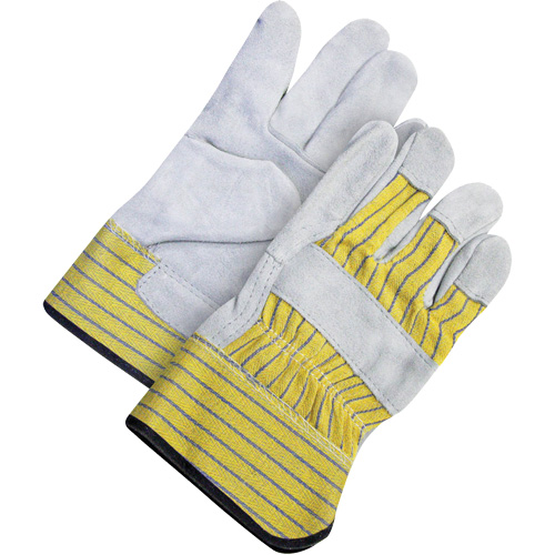 Gants d'ajusteur classiques, Taille unique, Paume en Cuir de vache refendu, Doublure en Molleton Kelford