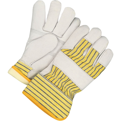 Classic Fitter Gloves with Patch Palm, One Size, Grain Cowhide Palm, Thinsulate Inner Lining Kelford