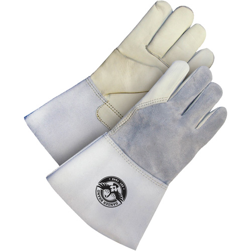 Gants de soudage en cuir fleur utilitaire Gander Brand, Cuir fleur de vache, Taille Grand Kelford