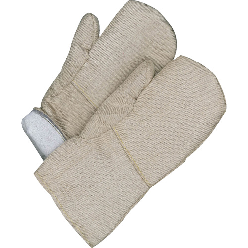 Gander Brand Mitt, Fibreglass, One Size, Protects Up To 608° F (320° C ) Kelford