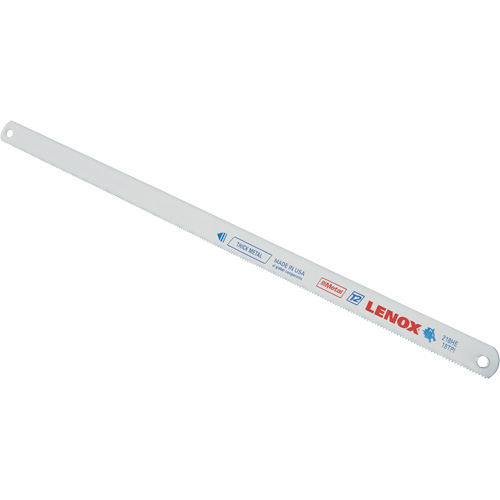 Lames de scie &agrave; m&eacute;taux, Bim&eacute;tal, 12" lo, 18 dents par pouce Kelford