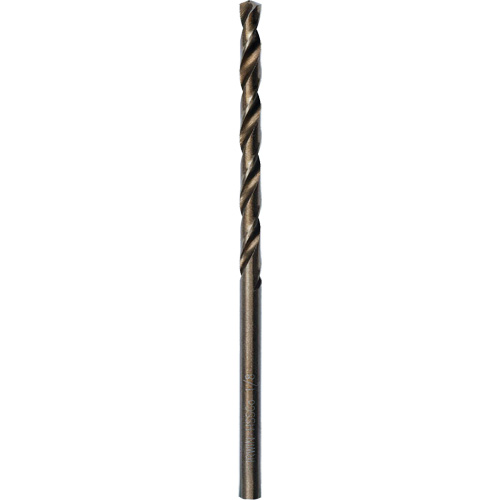 Foret court &agrave; usage intensif, Acier rapide au cobalt, 1/8", 2-3/4" lo, 1-5/8" Cannelure, 135° Angle Kelford