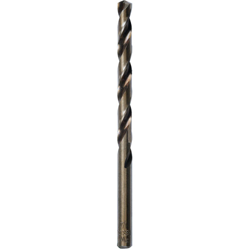 Heavy-Duty Jobber Drill Bit, High Speed Cobalt, 1/4", 4" L, 3" Flute, 135° Point Angle Kelford
