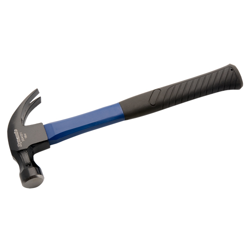 Claw Hammer, 16 oz., Fibreglass Handle, 13" L Kelford