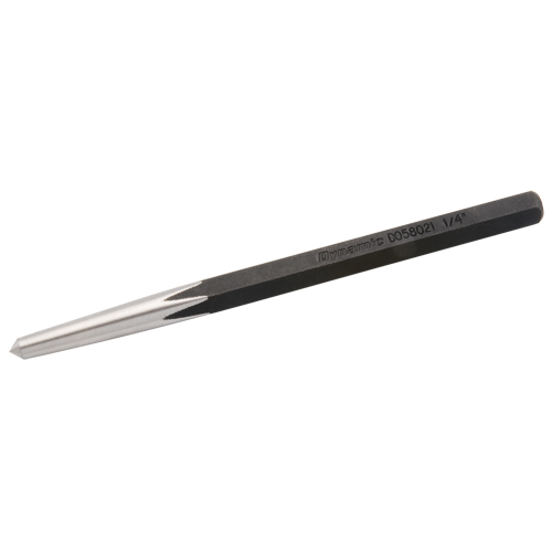 Pointeau centreur, 1/4" dia., 3/8" &eacute;paisseur de la lame, 6" lo. Kelford