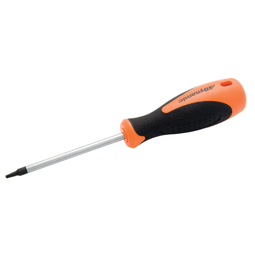 Square Recess Screwdriver, #1 Tip, Round, 4" L, Cushion Grip Handle Kelford