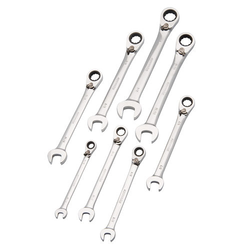 Reversible Wrench Set, Combination, 8 Pieces, Imperial Kelford