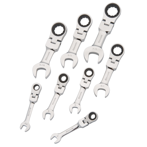 Stubby Wrench Set, Combination, 8 Pieces, Imperial Kelford