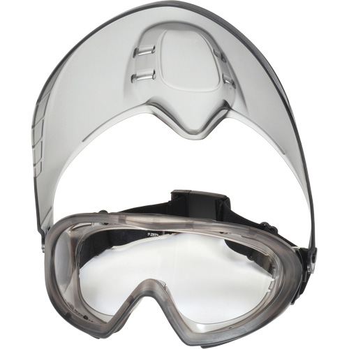 Capstone&reg; Shield Safety Goggles with Removable Faceshield, Clear Lens, Anti-Fog, Direct/Closed Vent Kelford
