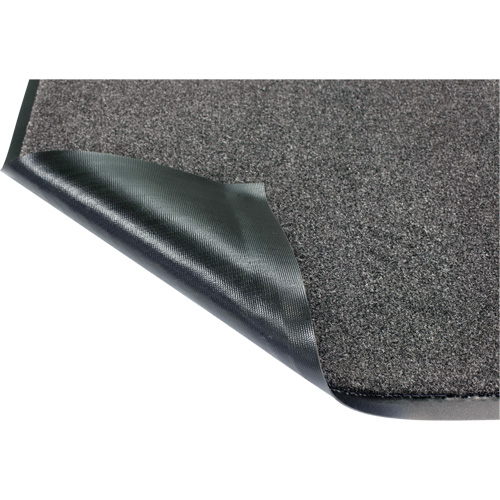 Poly-Tuft Matting, Wiper, 4' x 6' x 5/16", Charcoal Kelford