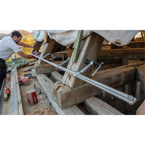 Serre-joint enti&egrave;rement en acier &agrave; double force variable Kelford