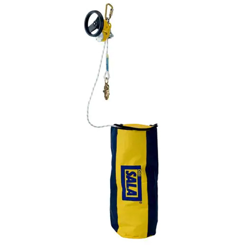 DBI-SALA&reg; Rollgliss R550 Rescue & Descent Device, 300' L, Kernmantle Lifeline Kelford