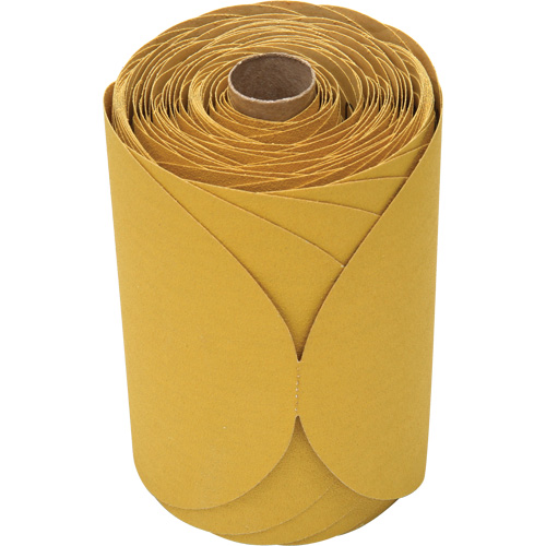 Disque dor&eacute; en rouleau Stikit, 6" dia., Grain 120, Oxyde d'aluminium Kelford
