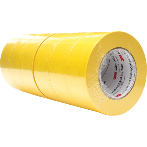 Ruban-cache de finition pour finition automobile 388N, 48 mm (2") x 55 m (180'), Jaune Kelford