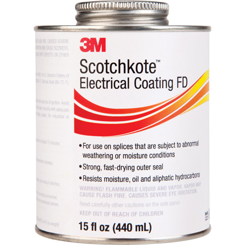Rev&ecirc;tement &eacute;lectrique FD Scotchkote, Transparent, 15 oz, Canette Kelford
