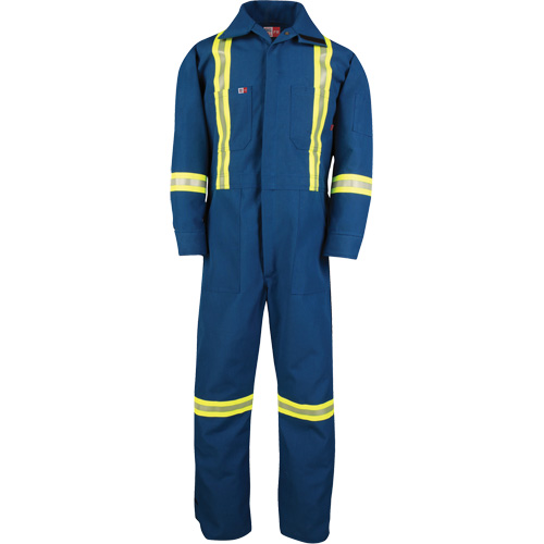 Combinaison de luxe Dupont Nomex IIIA, Taille 3T-Grand (grande taille), Bleu royal, 6 cal/cm² Kelford