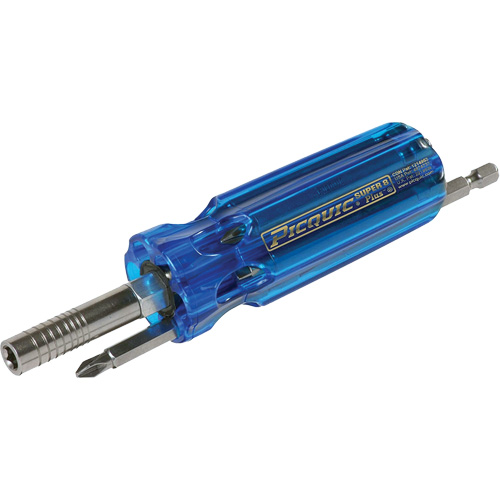 Tournevis multi embouts Super 8 Plus, Prise Plastique Kelford