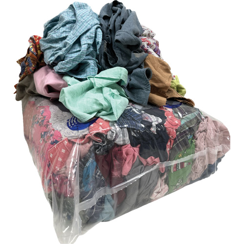 Special Wiper Rags, Mix Colours, 20 lbs. Kelford