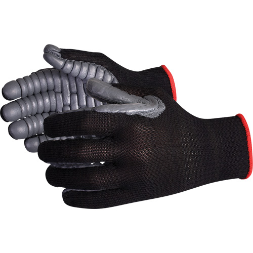 Gants antivibrations &agrave; doigts complets Vibrastop, Taille Grand, Paume Synth&eacute;tique Kelford