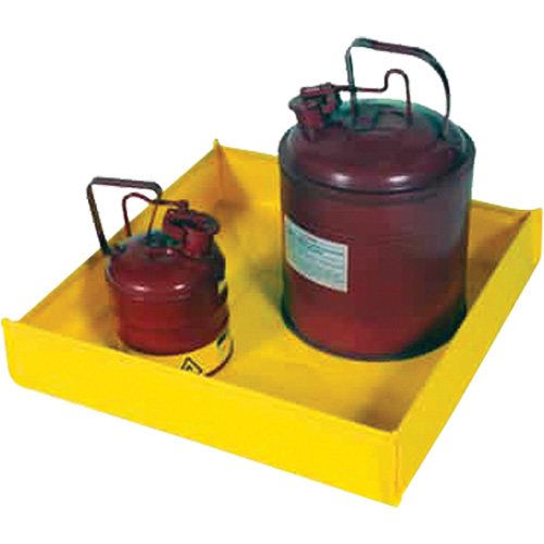 Flexible Ultra-Utility Tray, 12" lo x 12" la x 4,8" h, Cap. de d&eacute;versement 1,5 gal. US Kelford