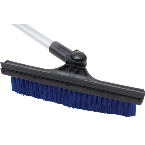 Snow Brush, Telescopic, Polypropylene Blade, 32-1/2" Long, Blue Kelford