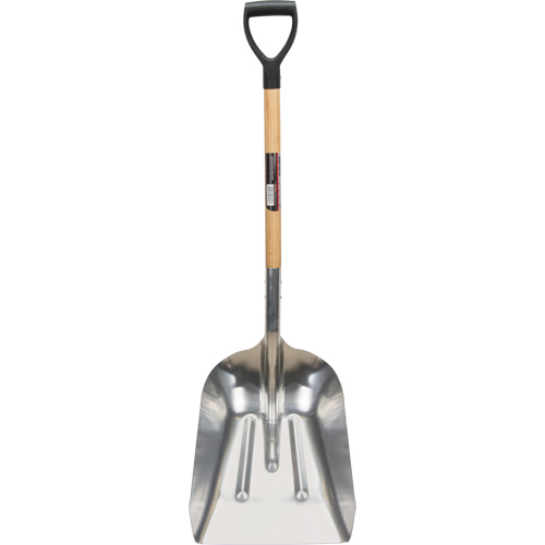 Pelle creuse, Bois, Lame Aluminium, Manche Prise en D, 24-1/2" Longueur Kelford