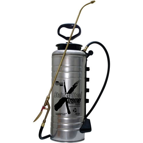 Pulv&eacute;risateur industriel Xtreme, 3,5 gal. (13,25 L), Acier inoxydable, Lance de 24" Kelford