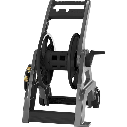 Foldable Hose Reel Cart, 175', Aluminum/Poly-Plastic Kelford
