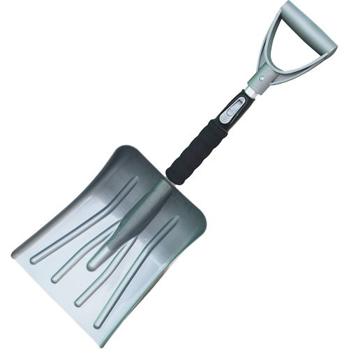Collapsible Snow Shovel, Polypropylene Blade, 10" Wide, D-Grip Handle Kelford