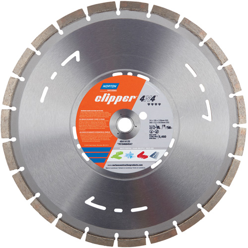 Clipper 4X4 Multi-Purpose Dry Segmented High-Speed Blade Kelford