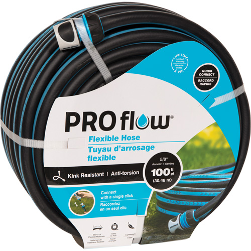 Boyau flexible, Plastique, 5/8" dia x 50' Kelford