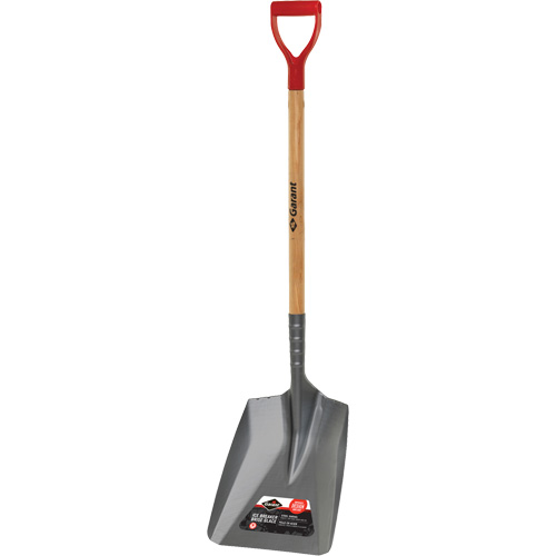 Nordic All-Purpose Shovel, Tempered Steel Blade, 11-1/4" Wide, D-Grip Handle Kelford